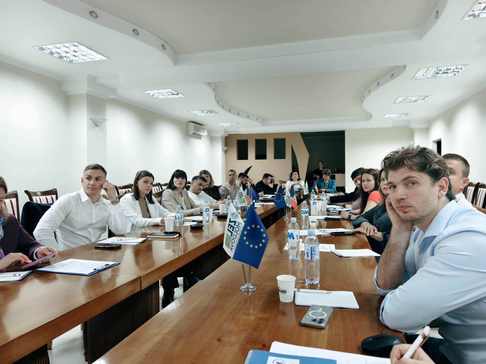 RTTM a organizat la Ungheni o sesiune de instruire privind dezvoltarea profilurilor de calitate pentru EEN și managementul inovării cu AI